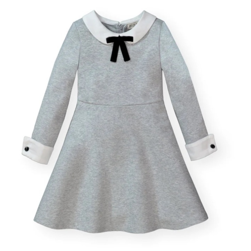 Hope and Henry French Look Ponte Dress with Bow size 6